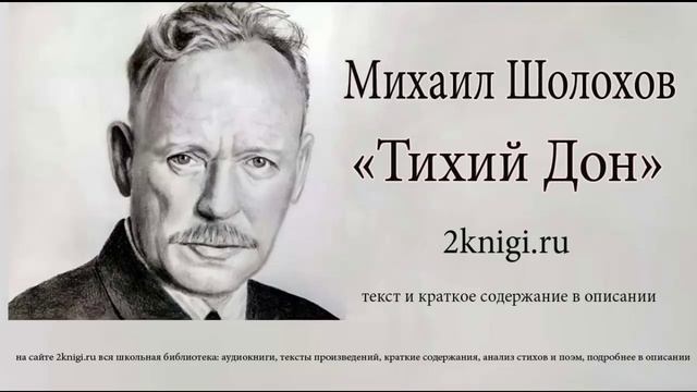 Михаил Шолохов "Тихий Дон" Книга 4 часть 7 главы 1-12