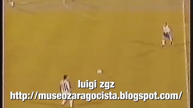 Real Zaragoza  -  Castellon (3.1) 25-04-1990 смотреть онлайн