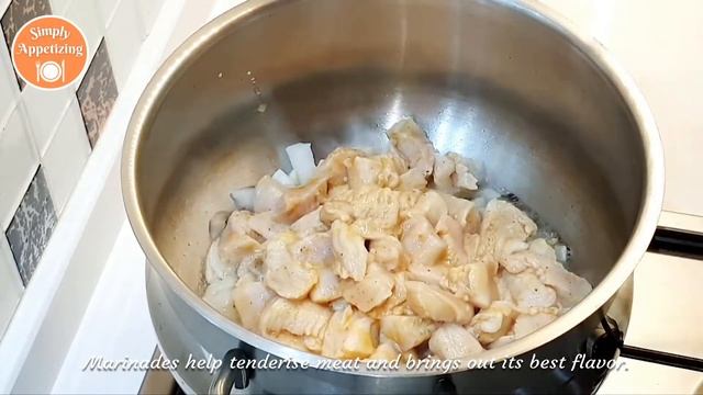 Easy Chicken Stew With Mushroom Recipe  Quick  Healthy Dinner in 30 Minutes