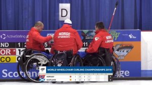 World Wheelchair Curling Championships 2019 Norway Vs Scotland