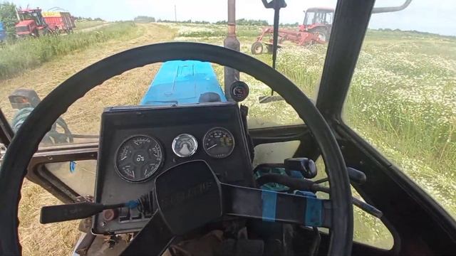 Сломали косу Ростсельмаш. Грабление люцерны под силос. Рабочие будни. смотреть онлайн