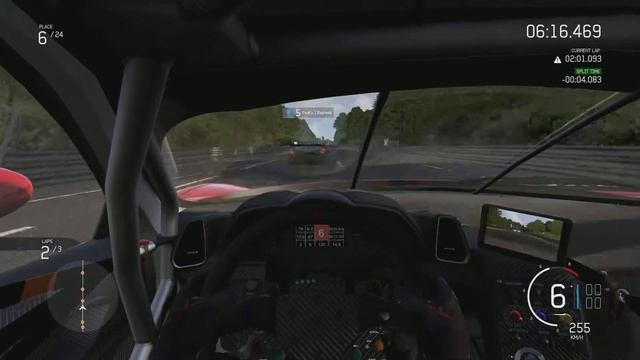 Forza Motorsport 6 Ferrari Risi Cometizione 458 Italia GTLM R824 2014 @ Le Mans vs PROs смотреть онлайн