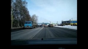 Через Бронницы зимой. Россия. Московская область.