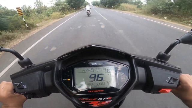 TVS NTORQ 125 Race XP Vs Splendor Bs6 | Long Race | смотреть онлайн