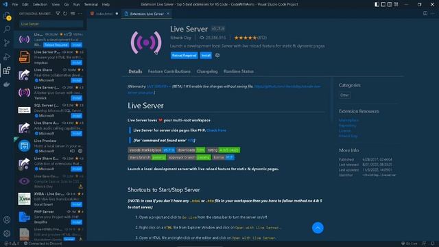 Top 5 Best Visual Studio Code (VS Code) Extensions you must try || CodeWithAsino || #coding || Easy