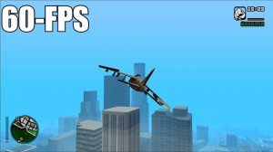 Plane crashing GTA San Andreas 1FPS vs 144FPS