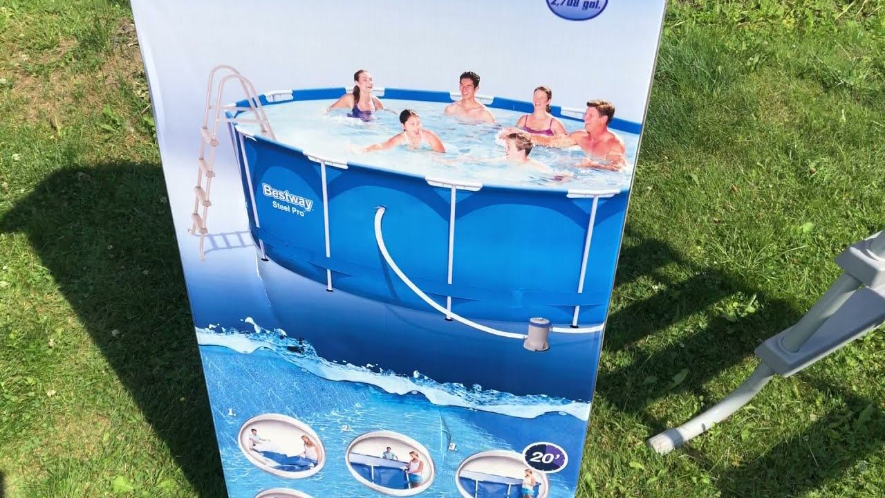 Обзор бассейна bestway 3,66 метра смотреть онлайн