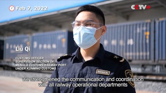 Int'l Freight on China-Laos Railway Exceeds 20,000 Tons During Spring Festival Holiday смотреть онлайн