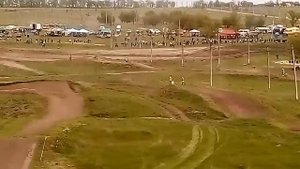 Мотокросс в Краматорске заезд 10 лет