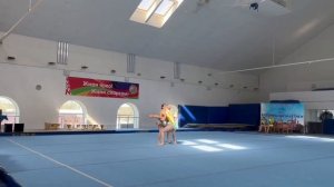 Тр 12-18, Хачатурова Алеся,Нагаева Иоланта, Калинина Александра, Комбинированное упражнение