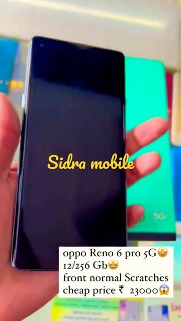 oppo Reno 6 pro 5G🤩 12/256 Gb🤩  cheap price 23000😱🔥#iphone #shorts #viral #youtubeshortsvideo