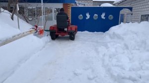 Самодельный мини гусеничный трактор