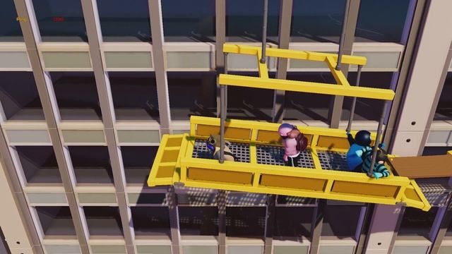 GANG BEASTS - Fell Into a GLITCH [Melee] - Xbox One Gameplay