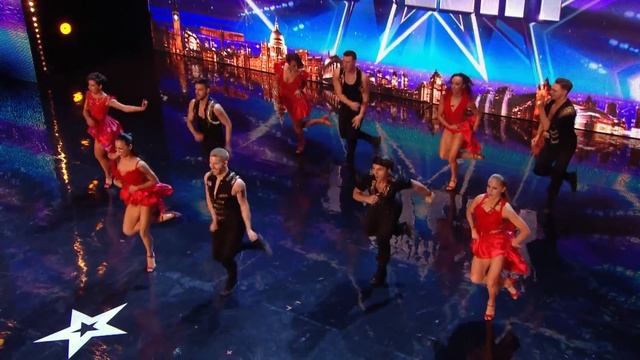 Latin  ballroom SKILLS with this couples-only dance group!  Audition  BGT Series 8