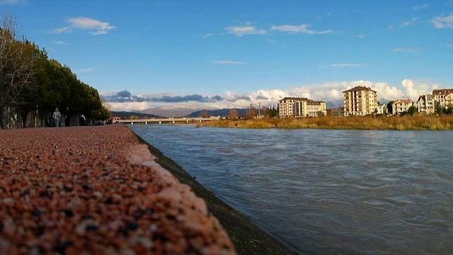 речка Мзымта. Адлер. ускоренное видео. декабрь смотреть онлайн