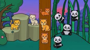 Bimi Boo! Toddlers Educational Game Video Review! Baby Kids games for 2-5 years old! ASIA! CAT!