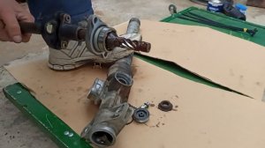 Разборка и ремонт рулевой рейки  Гранта