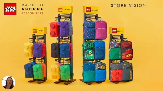 LEGO Bags® by Grown Up Licenses & BBM - Skoletaske kollektion 2022 introduktion (Danish) смотреть онлайн