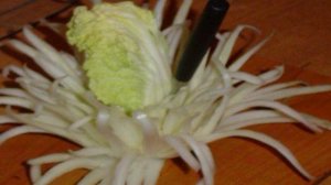 Хризантема из пекинской капусты