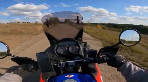 Поездка выходного дня в Александровский парк на Honda Varadero