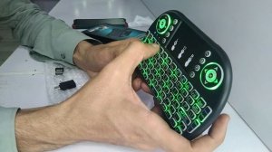 Smallest Wireless Keyboard | Cheapest Wireless Gamepad | i8 Wireless Keyboard | RGB Backlit Keyboar