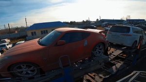 Погрузка машин на Автовоз