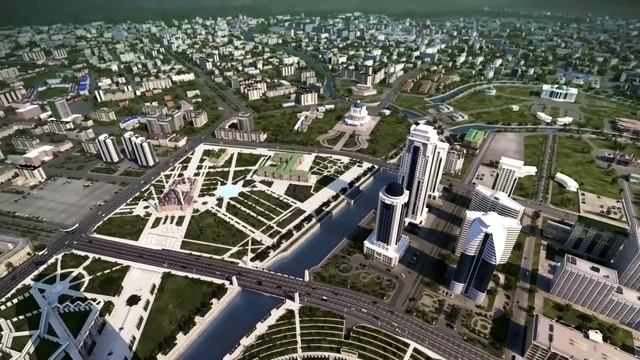 Город Грозный во всей красе