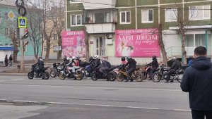 Проезд мотоциклистов. 2025.