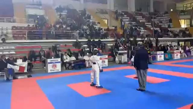 2022 Sivas/Türkiye Minik,yıldız karate şam.2010 doğumlu -37 Kg.Ferdi bay kumite elemeleri. смотреть онлайн