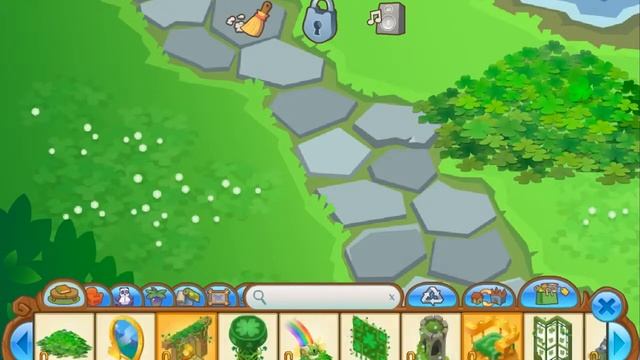 Animal Jam | speed decorating the lucky castle den with only lucky clover items! смотреть онлайн