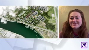 СТРОЙКА ВМЕСТО ПАРКА: Вероника Всеволожская дала комментарий программе НОВОСТИ на 78 канале