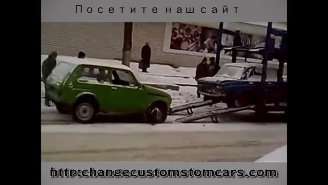 Убили, но погрузили  Нива крепкая машина