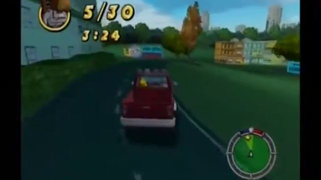 The Simpsons: Hit & Run (PS2): Bart Simpson- Monkey See, Monkey D'oh! (Game Walkthrough) смотреть онлайн
