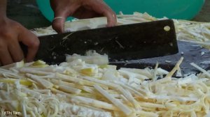 Harvesting bamboo shoots - How to make chili bamboo shoots goes to the market sell | Ly Thi Tam