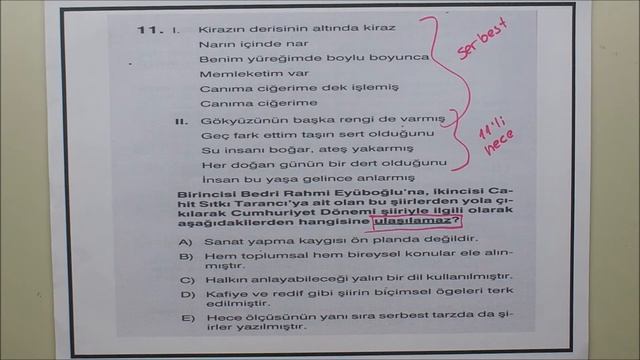 AYT Edebiyat Sınavı Öncesi Çözülmesi Gereken Sorular смотреть онлайн