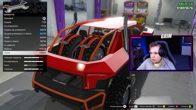 MODIFICHIAMO IL NUOVO FUORISTRADA DEL DLC! | DECLASSE DRAUGUR!! | GTA5 ONLINE ITA #43