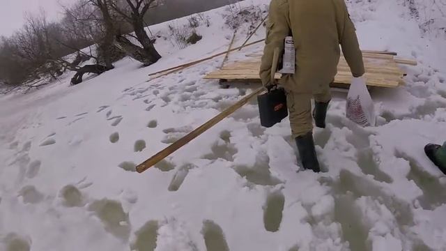 Строим кладки на клубном водоеме! смотреть онлайн