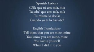 Bad Bunny feat Drake Mia Lyrics Video + English Translation