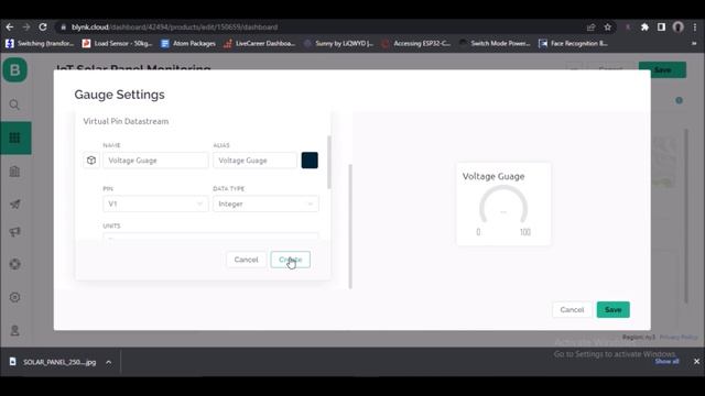 IoT Based Solar Panel Monitoring using Arduino Voltage Sensor Module | Online PV Panel Monitoring