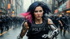 When the Neon City Burns - AI’s Cyberpunk Riot Visions