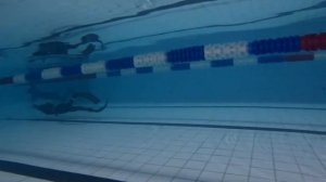 тренировка по фридайвингу 22.01.2024 Паша первые 50+ брас