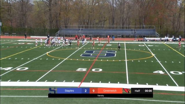 Girls Varsity Lacrosse Greenwich at Staples смотреть онлайн