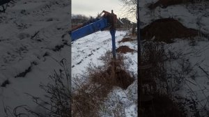 Самодельный ямобур на мтз