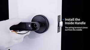 Дверная ручка с отпечатком пальца EX