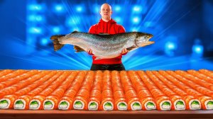 СКОЛЬКО ПОЛУЧИТСЯ РОЛЛОВ ИЗ 1 ЛОСОСЯ ВАНЗАЙ vanzai