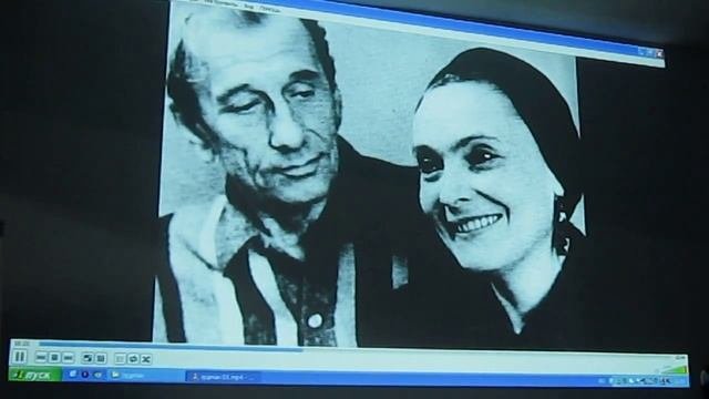 Николай Эрдман читает интермедию для спектакля 