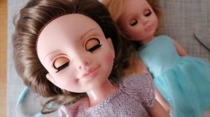 Кукла Мила фабрики ВЕСНА.Примеряем вязаный костюм