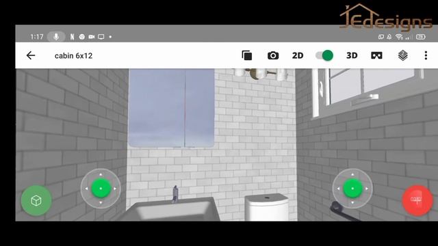 Design 37 - Cabin Style 6M x 12M in Planner 5D | using mobile | Elento Designs смотреть онлайн