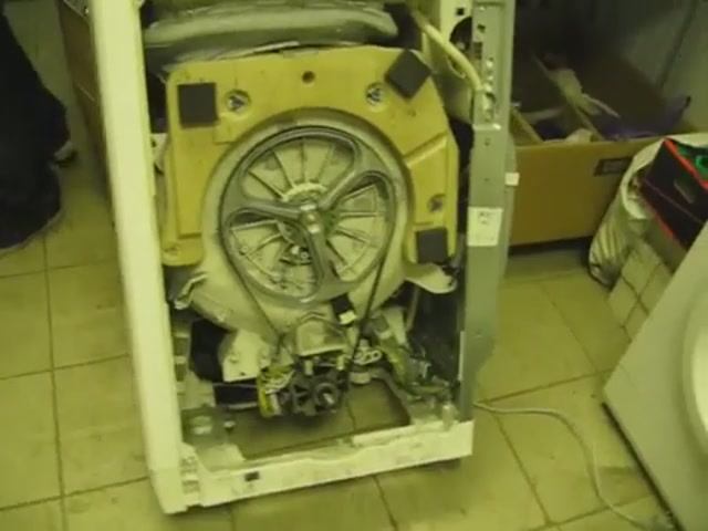 Стиральная машина не запускается, замена щёток в двигателе смотреть онлайн