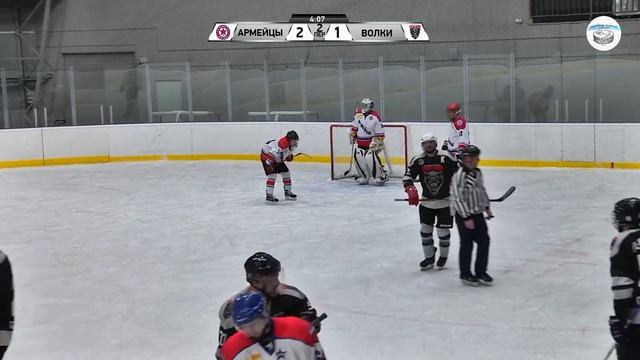 ХК "Седые Волки" - ХК "Армейцы" Регулярный чемпионат "STAVCUP" смотреть онлайн